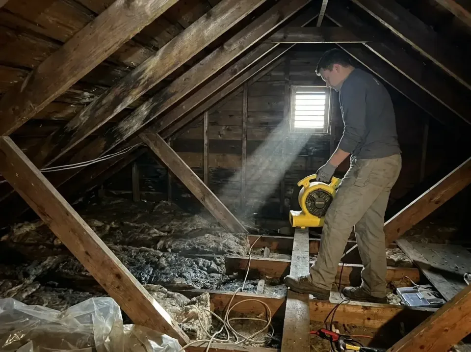 attic-water-damage-drying-proc-007 — frequently asked questions, Emergency Water Extraction & 24/7 Flood Response in Kittann…